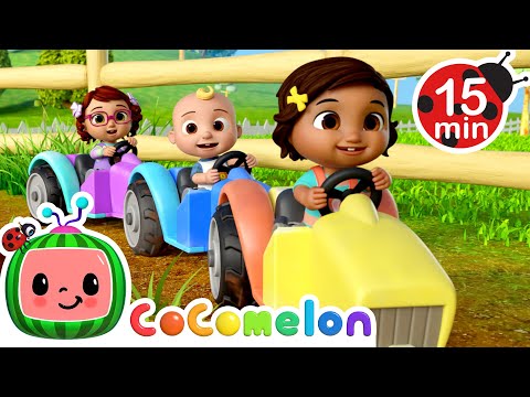 Nina's Toy Tractor Play! 🚜 | Nina's Familia | CoComelon Nursery Rhymes & Kids Songs 🎵