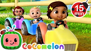 Nina's Toy Tractor Play! 🚜 | Nina's Familia | CoComelon Nursery Rhymes & Kids Songs 🎵