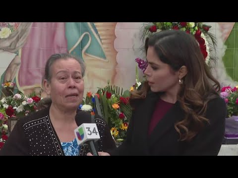 “Que me cure de este cáncer de hígado”: madre latina le implora a la virgen de Guadalupe