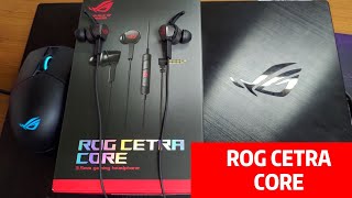 ROG Cetra Core入耳式電競耳機 無敵戰神開箱試用心得Unboxing and Review   原罪Yuan Zui
