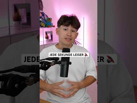 Dieses Video wird jede Sekunde leiser
