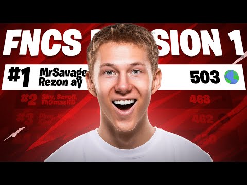 1st Place FNCS DAY 1 (ft. Rezon & Chap)