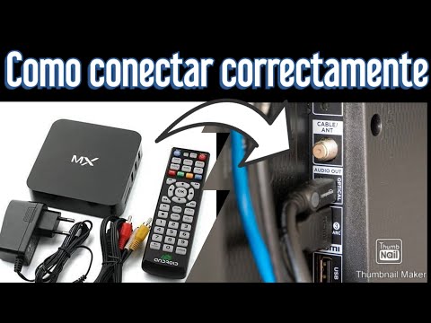 Como Conectar y Configurar la Cajita Smart o TV Box Correctamente