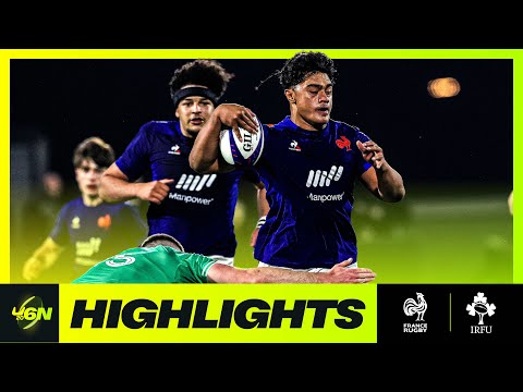2024 U6N20 | HIGHLIGHTS | FRANCE V IRELAND