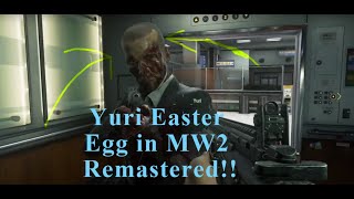 Yuri Easter Egg in Modern Warfare 2 Remastered!!