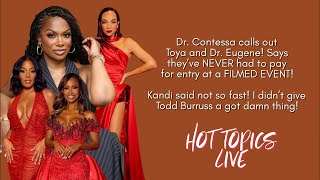 Kandi Burruss DID NOT give Todd ANYTHING! Let’s talk aka argue about Married to Medicine!