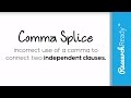 Mastering Comma Splices and Their Fixes