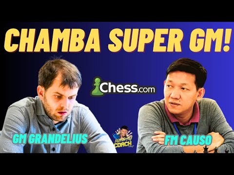 SWEDEN NO.1 vs Biyaherong Coach! Super GM Grandelius vs Coach Pogi