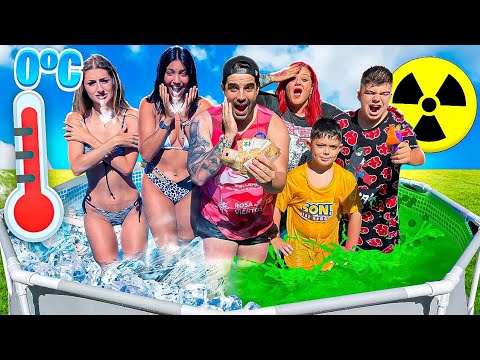 EL ÚLTIMO en ABANDONAR LA PISCINA con LA FAMILINK!! * LA PELÍCULA *