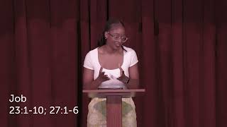 Job 23:1-10, 27:1-6 | Michelle Odinma | June 6, 2026