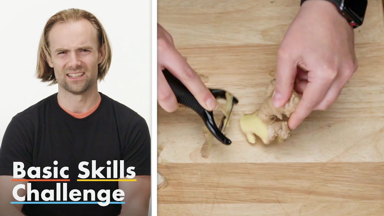 50 People Try To Peel & Grate Ginger Epicurious