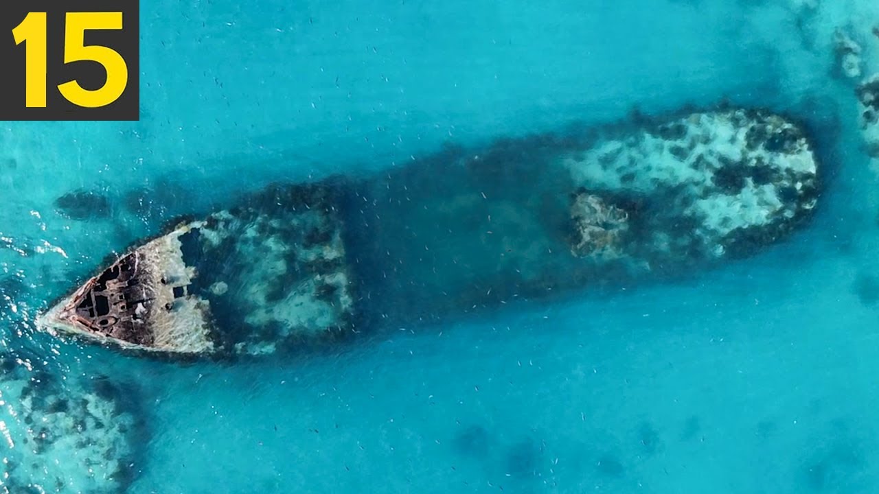 15 Amazing Sunken Ships