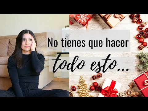 15 cosas que NO tienes que hacer en esta temporada - Navidad minimalista e intencional.