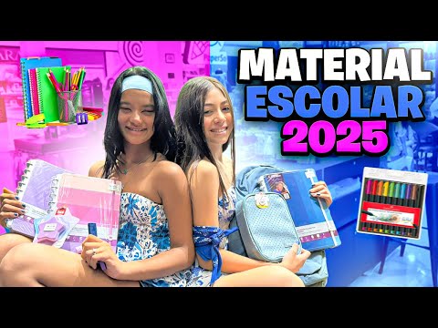 DESAFIO DO MATERIAL ESCOLAR  2025 * quem levou a melhor ?*