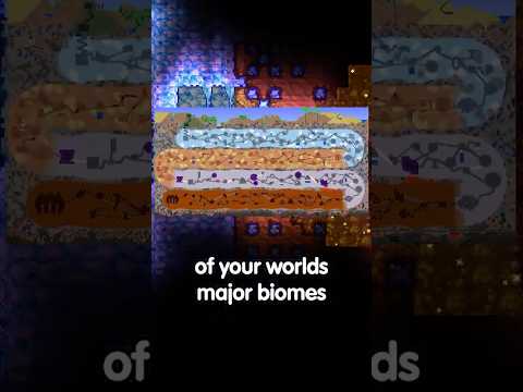 Terraria 1.4.5 - NEW SECRET SEEDS ARE CRAZY! #terraria #gaming #shorts #terrariamobile #viralshorts