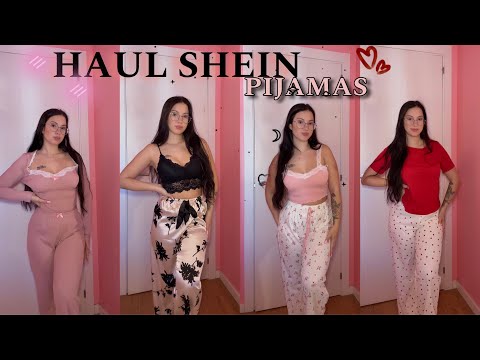 Renovando mis pijamas ❤️🌷💞super HAUL SHEIN ropa para dormir