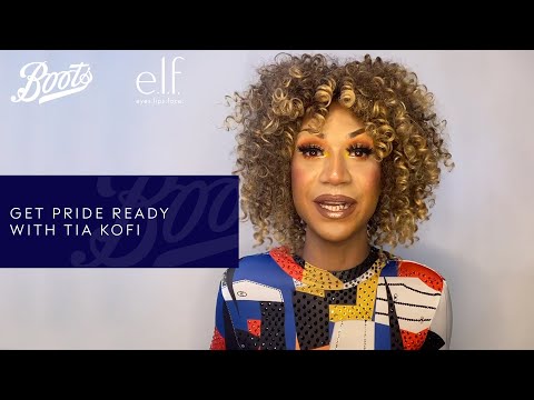 Make-up Tutorial | Get Ready for Pride with Drag Race UK’s Tia Kofi | Boots X e.l.f. | Boots UK