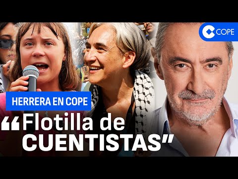 Herrera: "Ni la flotilla lleva ayuda humanitaria, ni el barco del ejército va a defender a nadie"