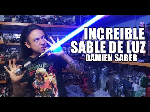 ¿El MEJOR sable de Luz De Combate? - Damien Saber , Una marca de sables de luz - STAR WARS