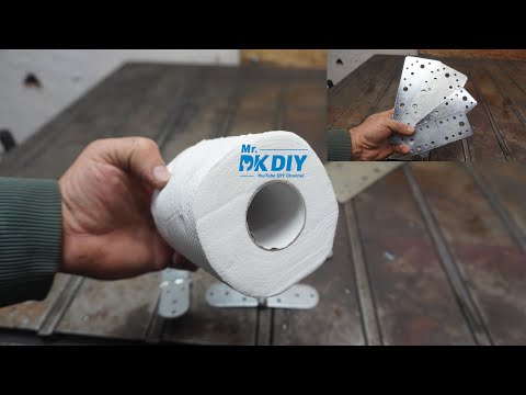 DIY Toilet Paper Holder : Easy and Practical Design - No Welding