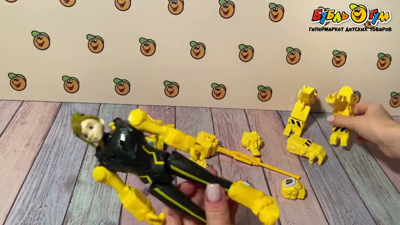 Фигурка Dinoster Делби в дино-костюме 20см - видео Фигурка Dinoster Делби в дино-костюме 20см - видео