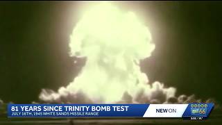 YouTube video thumbnail: Community Leaders Reflect on the 81st Anniversary of the Trinity Test