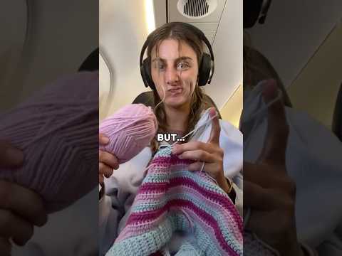 can i finish crocheting these before i land?