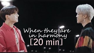 jikook singing together 20 minutes straight | Jikook harmonizing 2022 compilation