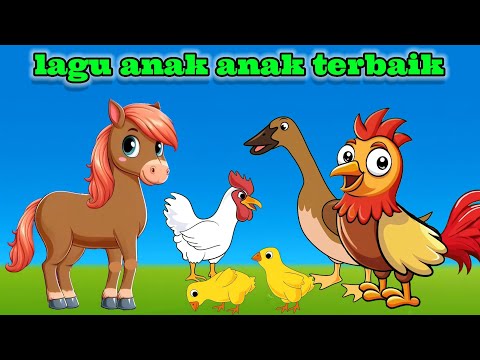 Si Ayam Lucu ~ Lagu Anak Anak ~ Animasi Bebek Dan Ayam Lucu