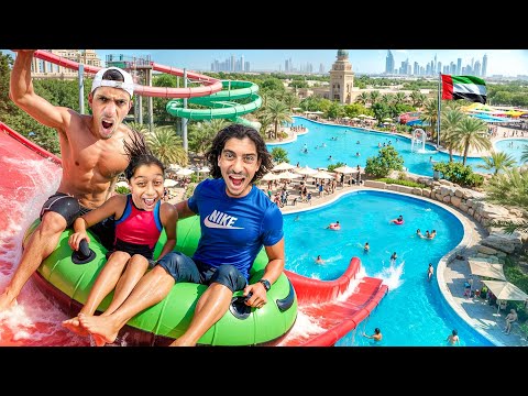 Parc Aquatique le PLUS DANGEREUX de Dubaï 😱 ( Toboggans GÉANTS et Sensations Fortes )