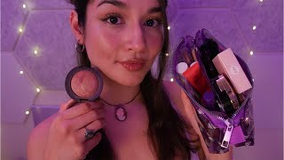 ASMR My Entire Blush Collection 💄 Show & Tell, Makeup Tapping, Whispering