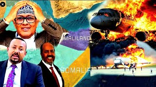 Diyaarad Somaliland Kuso Socoty O Burburty Ya Gubay & Khasaraha Tirada Dhimasho Dhawac