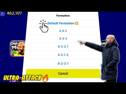 This New Default Formation is Op 💥| eFootball 2023 Mobile