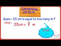 Metric System Conversions