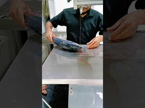 amazing giant sea sallm Tuna fish cutting skills video #viral #fish #youtubeshorts #video #youtube