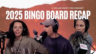 2025 Bingo Board Recap