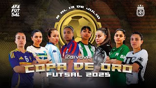 EN VIVO 🔴 SAN LORENZO VS. FERRO | Futsal AFA - Copa de Oro 2025 - Femenino