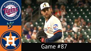 Astros VS Twins Condensed Game 6/29/26