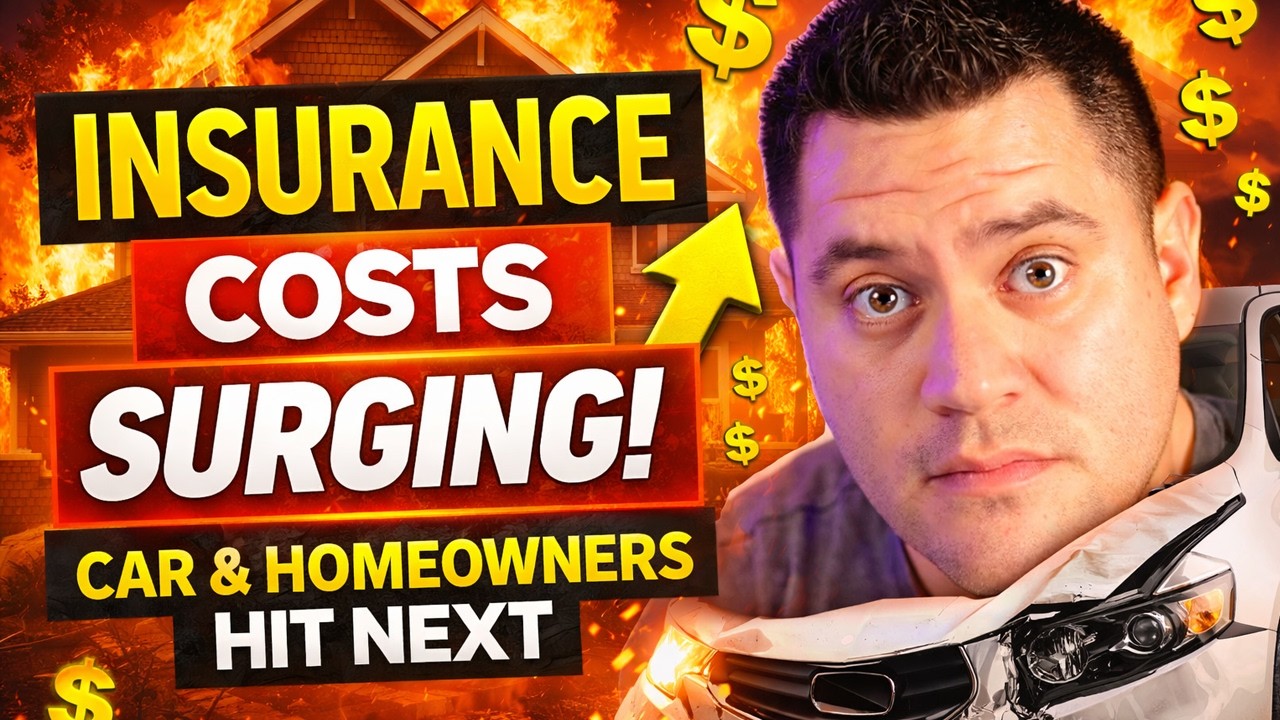 Insurance Costs About To SURGE… Car & Homeowners Hit Next
