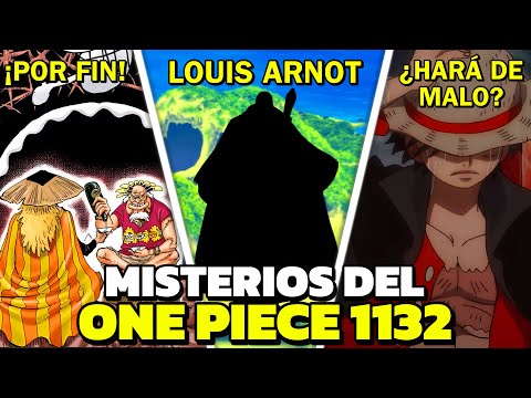 ¡¡ODA NOS DEJA MUCHAS DUDAS CON EL ONE PIECE 1132!! (El personaje misterioso, Louis Arnot, Luffy...)