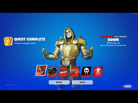 UNLOCKING *DR DOOM* SKIN in Fortnite!