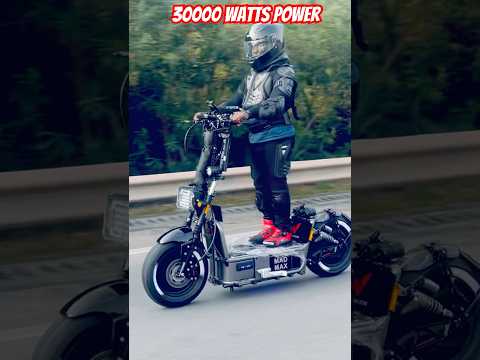 30000 watts hyperscooter 90 mph top speed with lots of torque. #hyperscooter #luxuryscooter