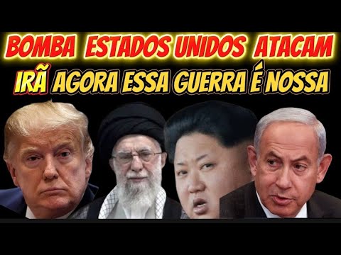 URGENTE ESTADOS UNIDOS ENTRAREM NA GUERRA  E BOMBARDEIA  USINAS  NUCLEA