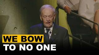 Former Prime Minister Jean Chretien Strikes Back At US In Fiery Speech