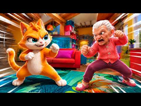 ねこ VS おばあちゃん 爆笑バトル総集編【I AM CAT】