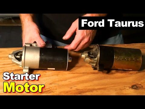 How to replace starter on 2006 ford taurus