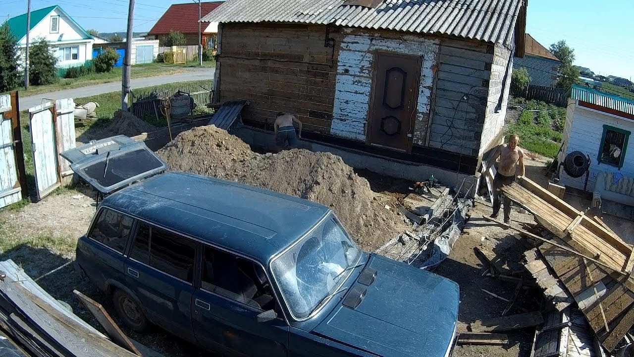 ОБЗОР И РЕМОНТ ДОМА СТРОЮ БОЛЬШОЙ ПРИСТРОЙ ЗАЛИВАЮ ХОРОШИЙ ФУНДАМЕНТ РАЗРУШИЛ ВЕРАНДУ