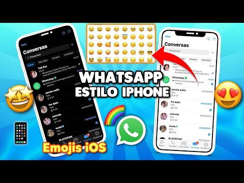 SAIU! WHATSAPP IGUAL IPHONE iOS 17 NO ANDROID 2024 🥳 Funcionando 😄 Nova Atualização watusiiOS