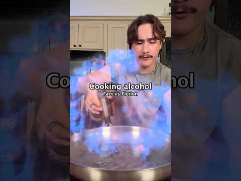 Cooking alcohol is a myth… kinda