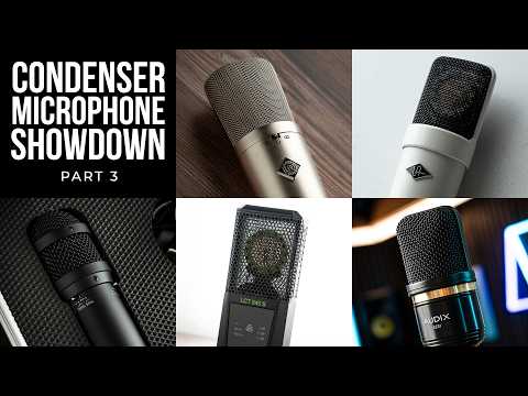 Condenser Microphone Comparison (Audix, Lewitt, Universal Audio, Lauten Audio, Dachman Audio)